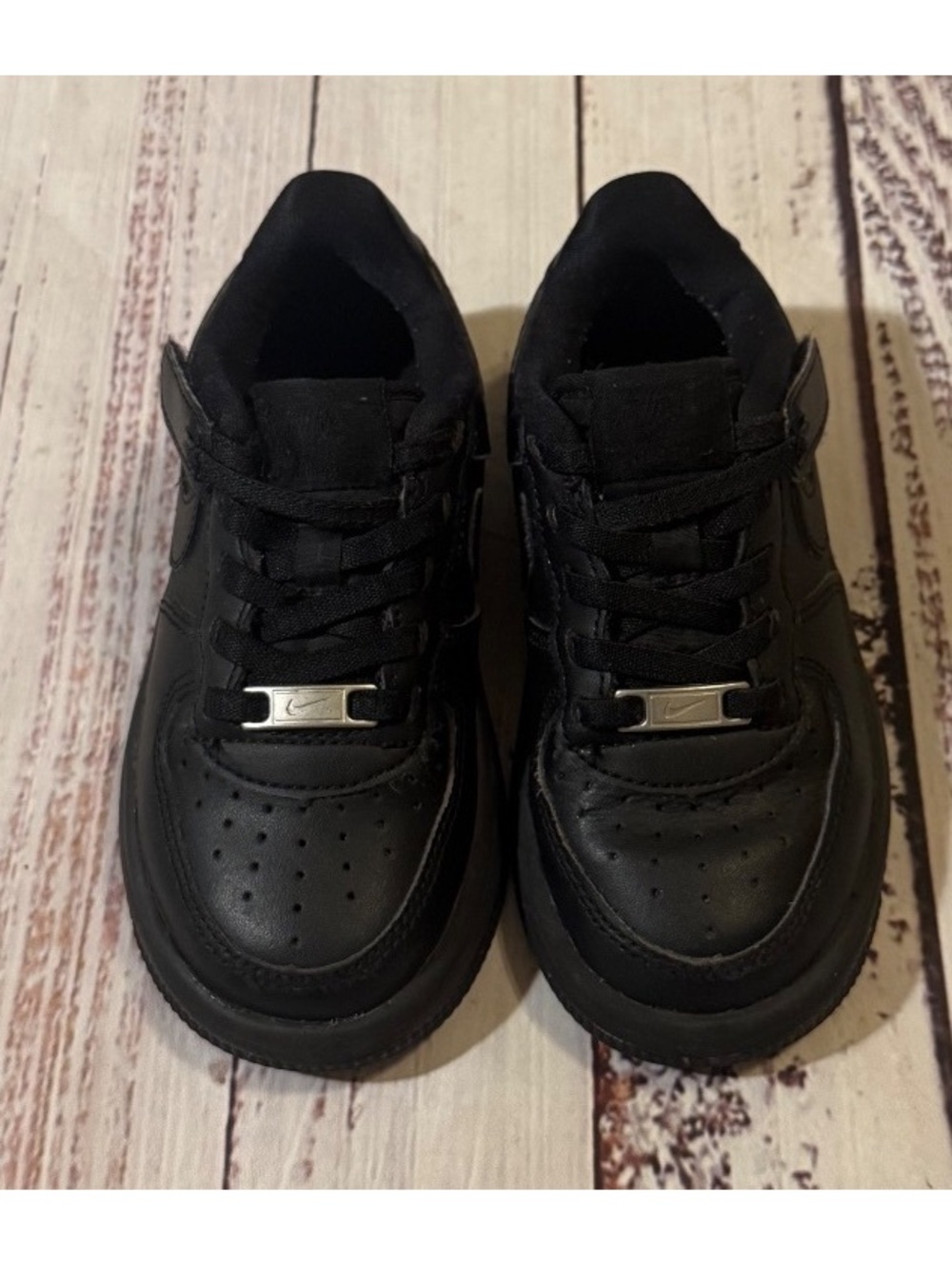 Nike AF1 All Black Toddler C10